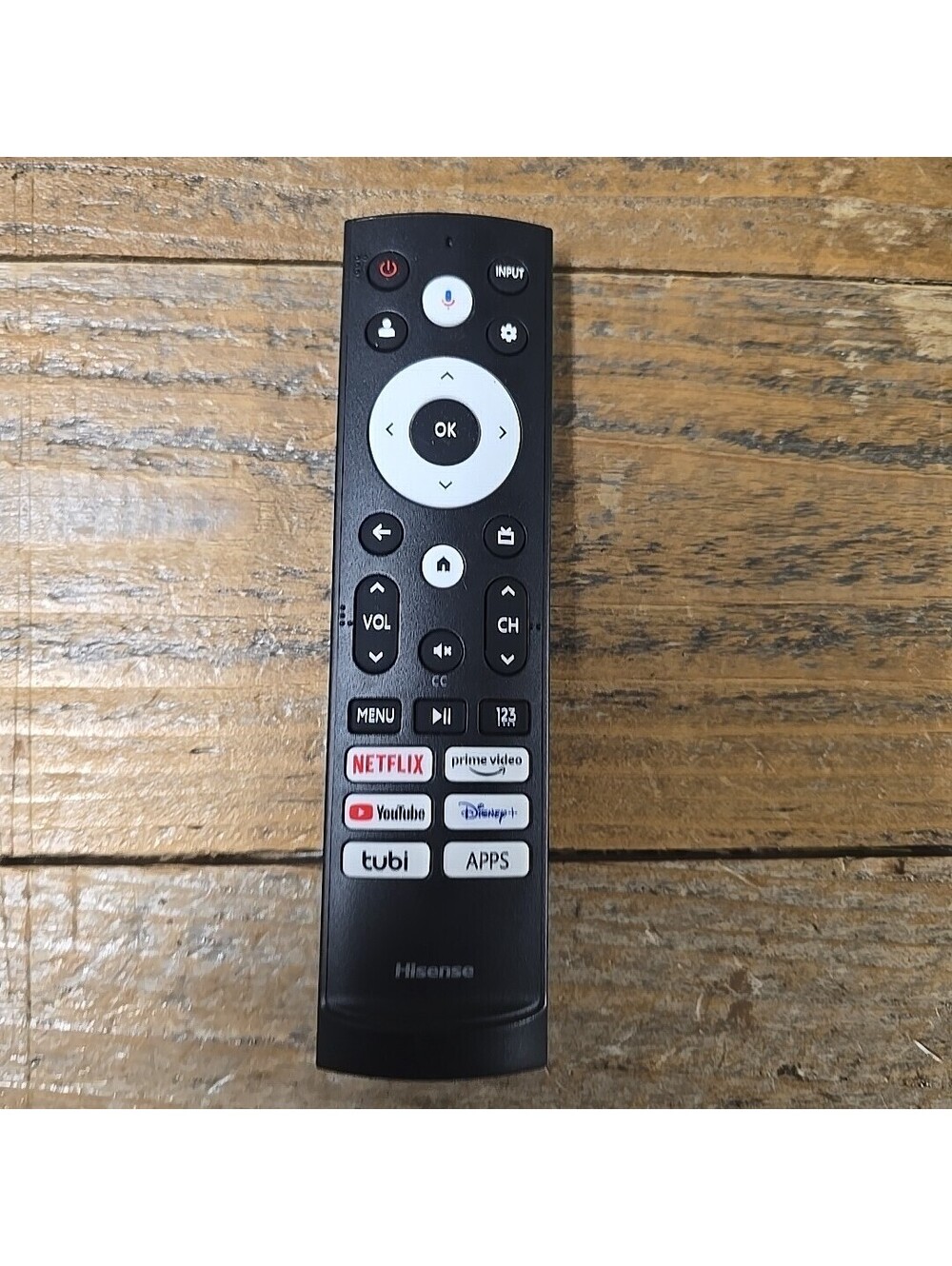 Hisense 55U8K, 65U8K, 75U7K Smart TV Voice Remote ERF3AF90H (2AVIGBR0013) - USED